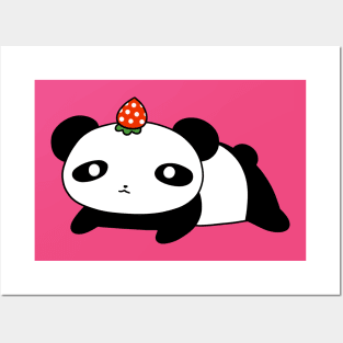 Strawberry Panda Posters and Art